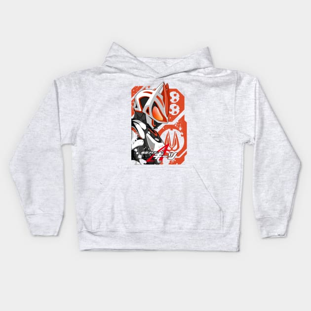 Kamen Rider Geats Kids Hoodie by titansshirt